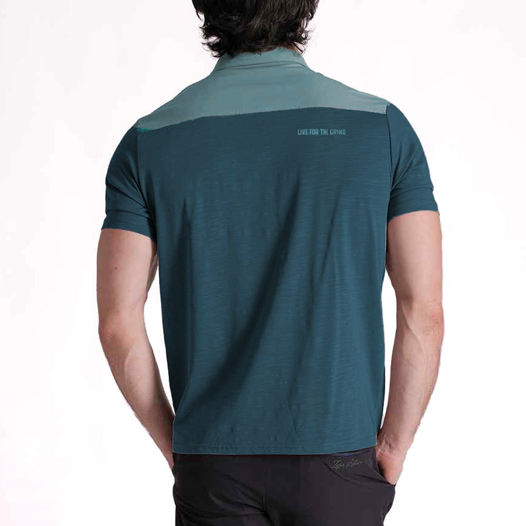 Game Day Performance Pique Polo | Double Edge Golf