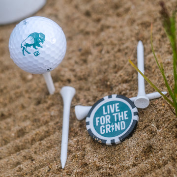 Golf Ball Tee Marker Set