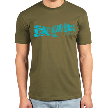 ROAM Tee // OLIVE & TEAL