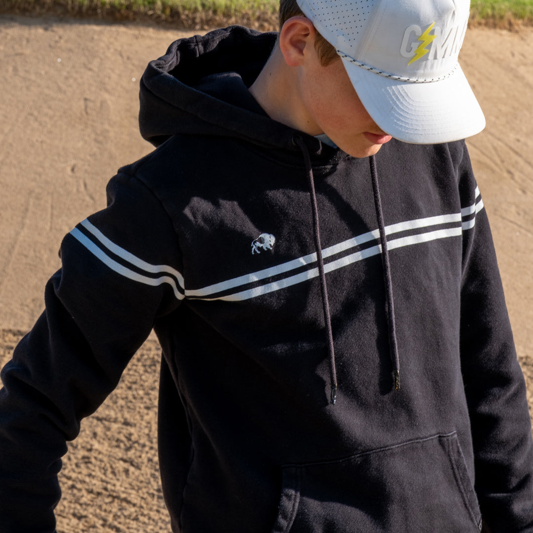 Double Strip Hoodie // YOUTH & ADULT