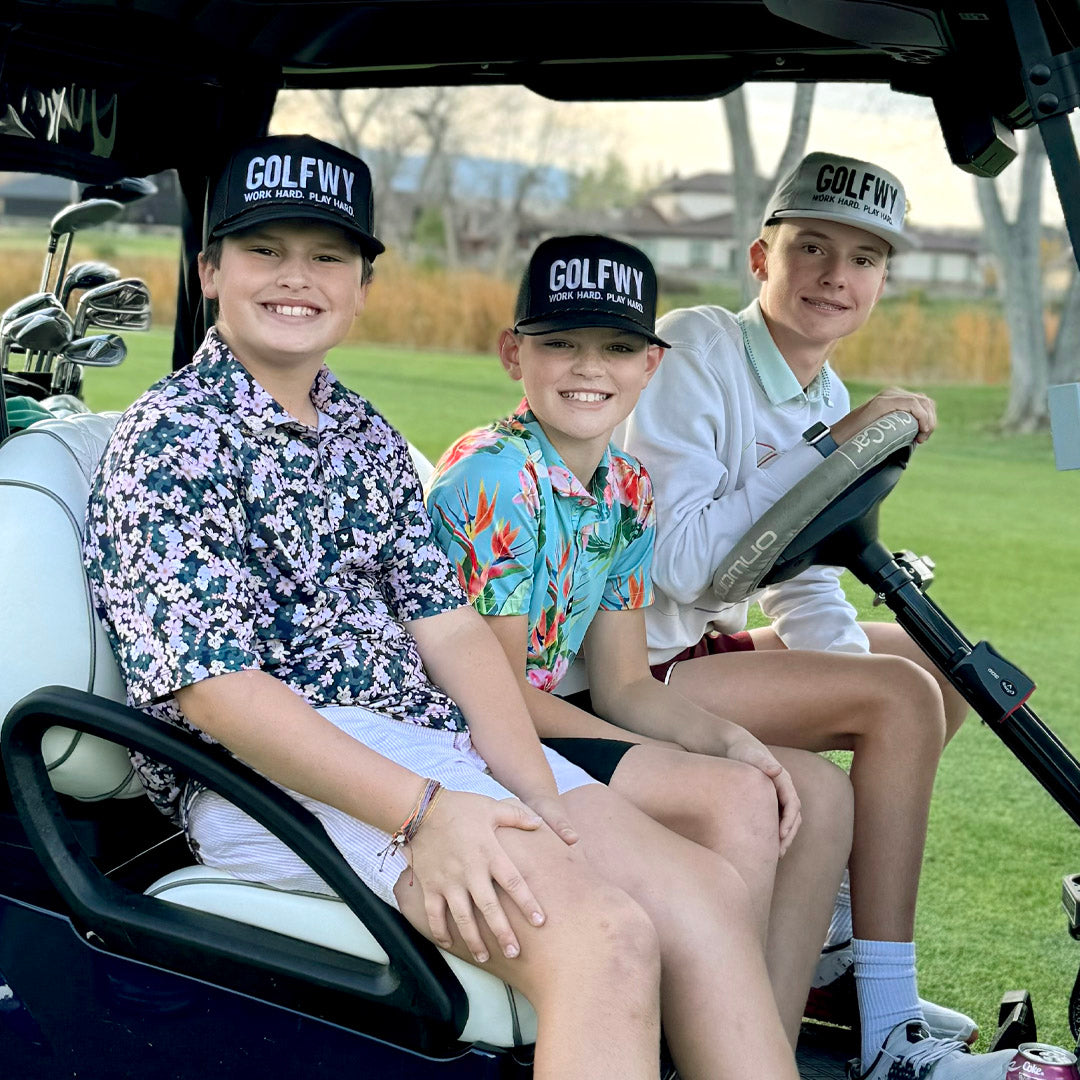 GOLF WYOMING Snapback Hat