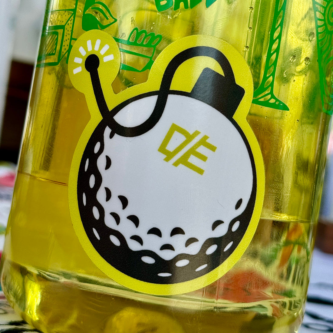 Bomb Ball Sticker